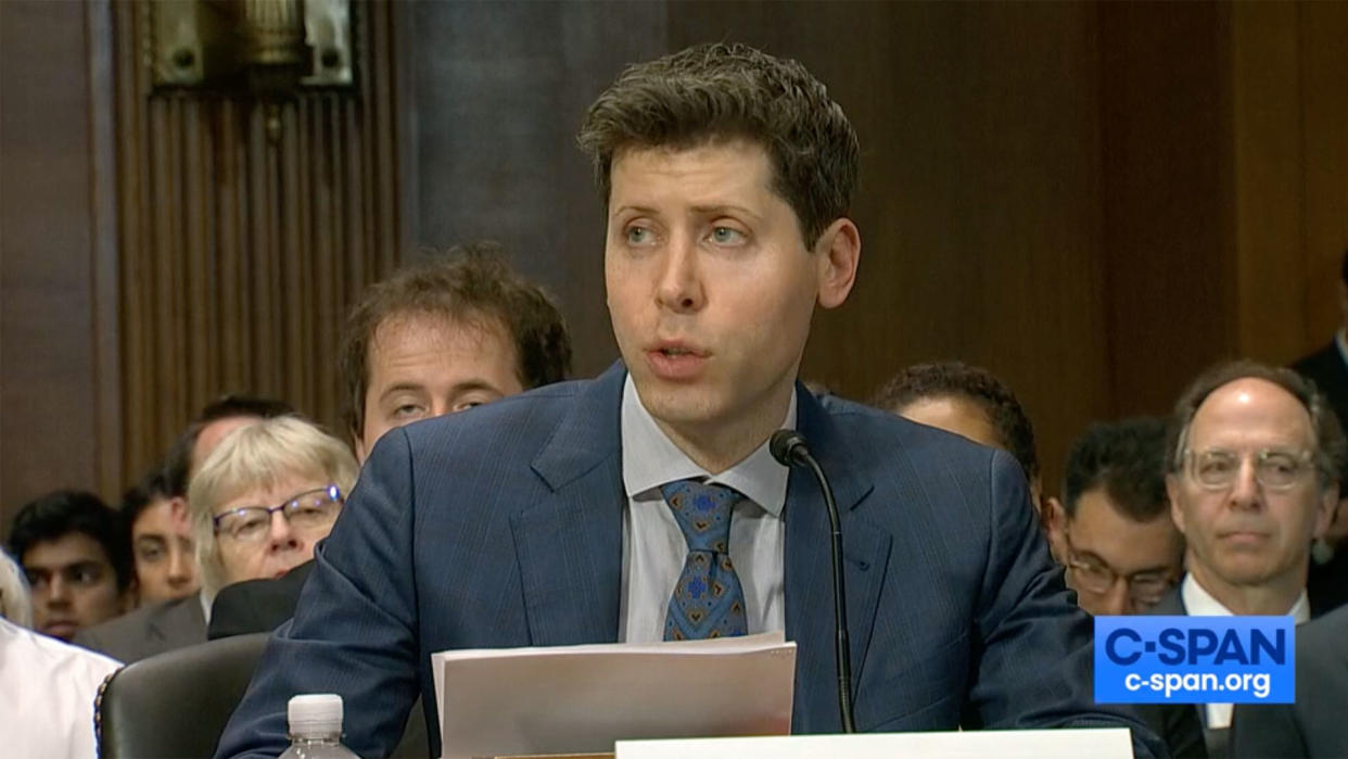  Sam Altman testifies before Congress. 