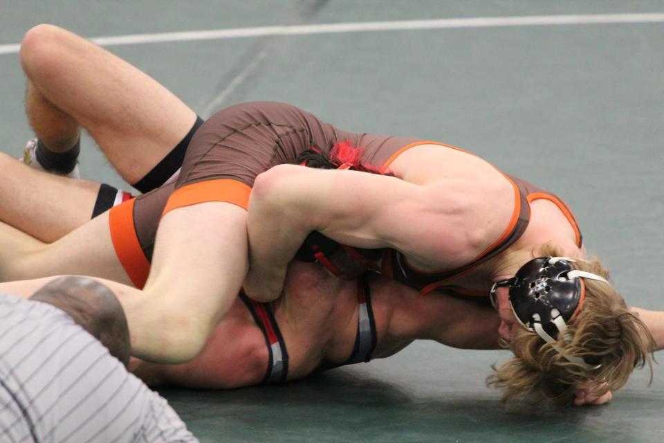 Buckeye's Eddie Neitenbach competes during a recent competition.