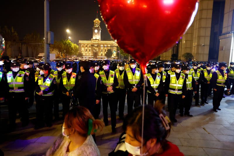 FILE PHOTO: New Year's Eve celebration amid COVID-19 outbreak in Wuhan