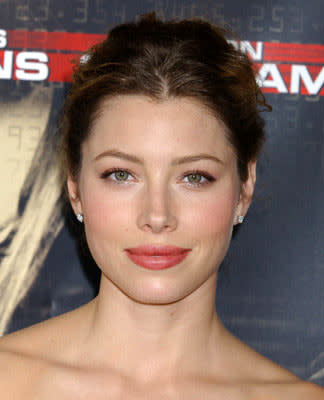 Jessica Biel at the Hollywood premiere of New Line Cinema's Cellular