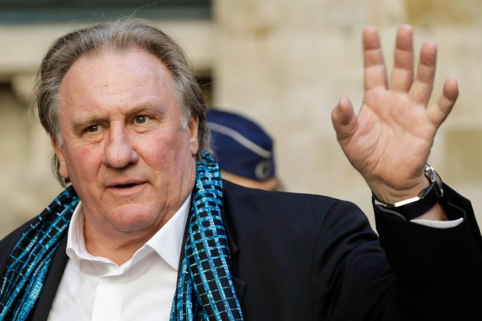 Gérard Depardieu has been accused by 13 women of sexual harrasment (AFP via Getty Images)