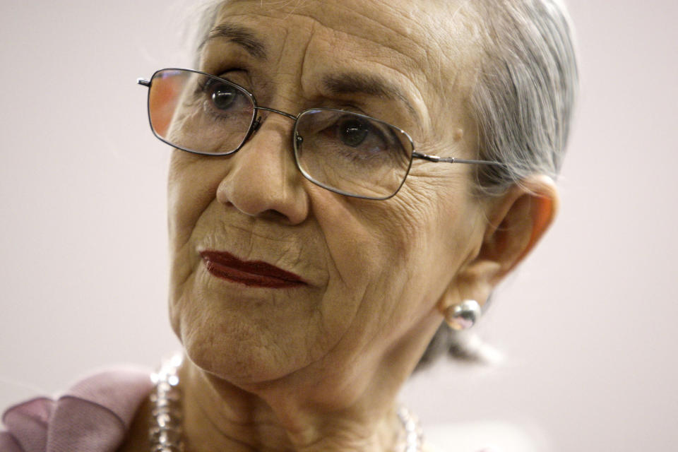 Tina Ramirez, artistic director of the Ballet Hispanico, in New York on Oct. 16, 2008. (Seth Wenig / AP file)