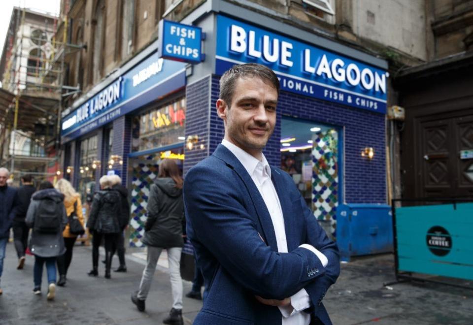 Glasgow Times: Drew MacIntyre, gerente de área de Blue Lagoon