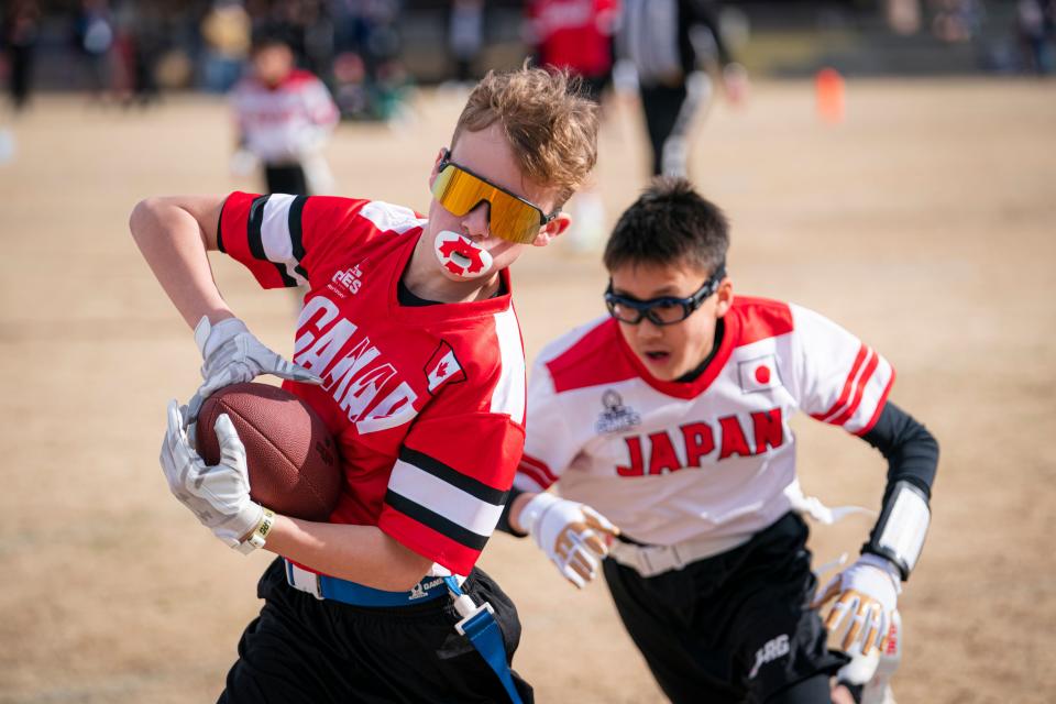 The NFL says flag football is played by 20 million people in more than 100 countries.