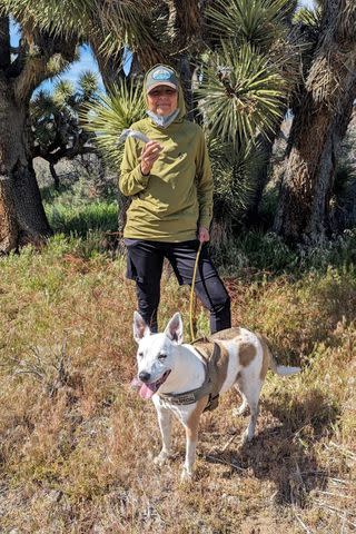 <p>East Bay Regional Park District Police Department/Facebook</p> Alex Stecher and his dog Apollo