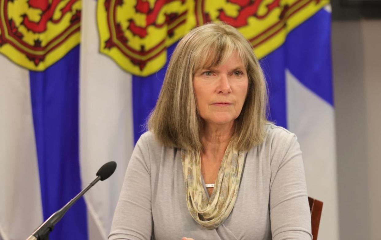 Auditor General Kim Adair released her report on violence in schools on Tuesday. (Robert Short/CBC - image credit)