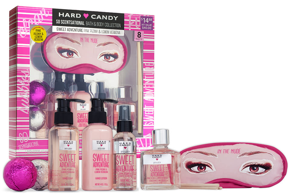 Hard Candy So Scentsational Sweet Adventure Pink Peony & Lemon Verbena Bath & Body Collection