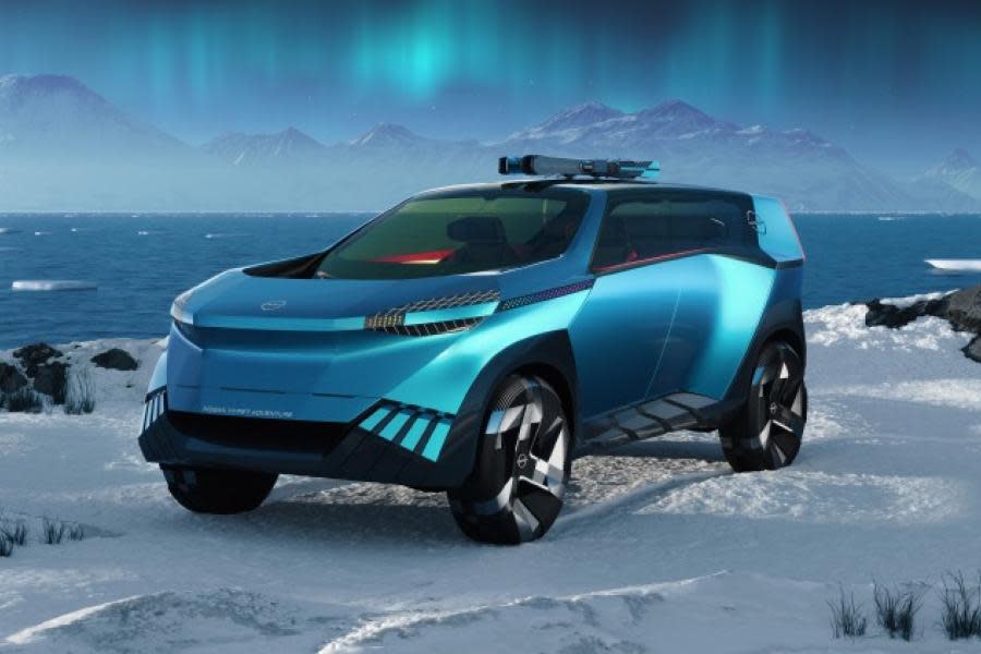 La nueva camioneta prototipo de Nissan parece salida de juego de PS2