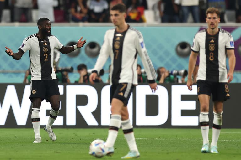 Japón le ganó 2 a 1 a Alemania en el primer partido del Grupo E