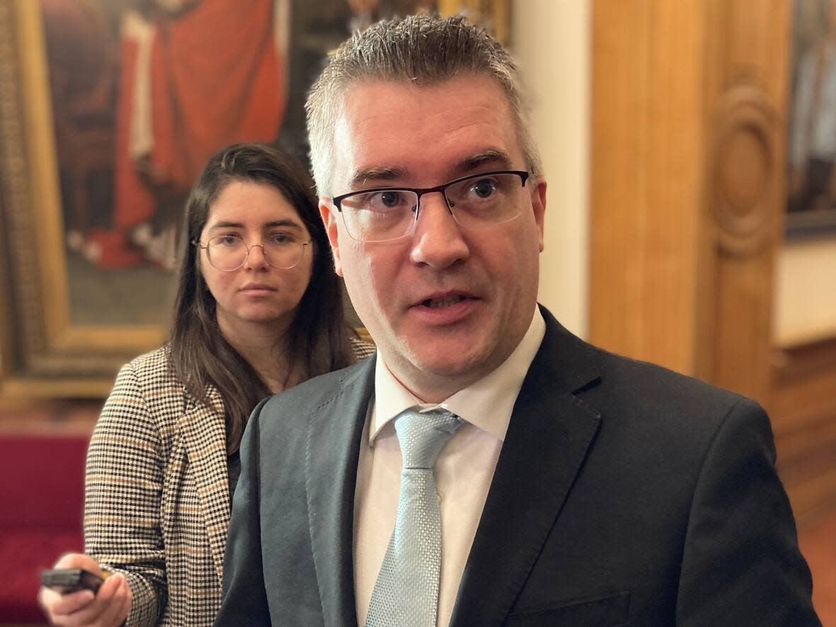 Public Safety Minister Kris Austin says New Brunswick needs a new jail because crime is on the rise, and the current facilities are overcrowded. (Jacques Poitras/CBC - image credit)