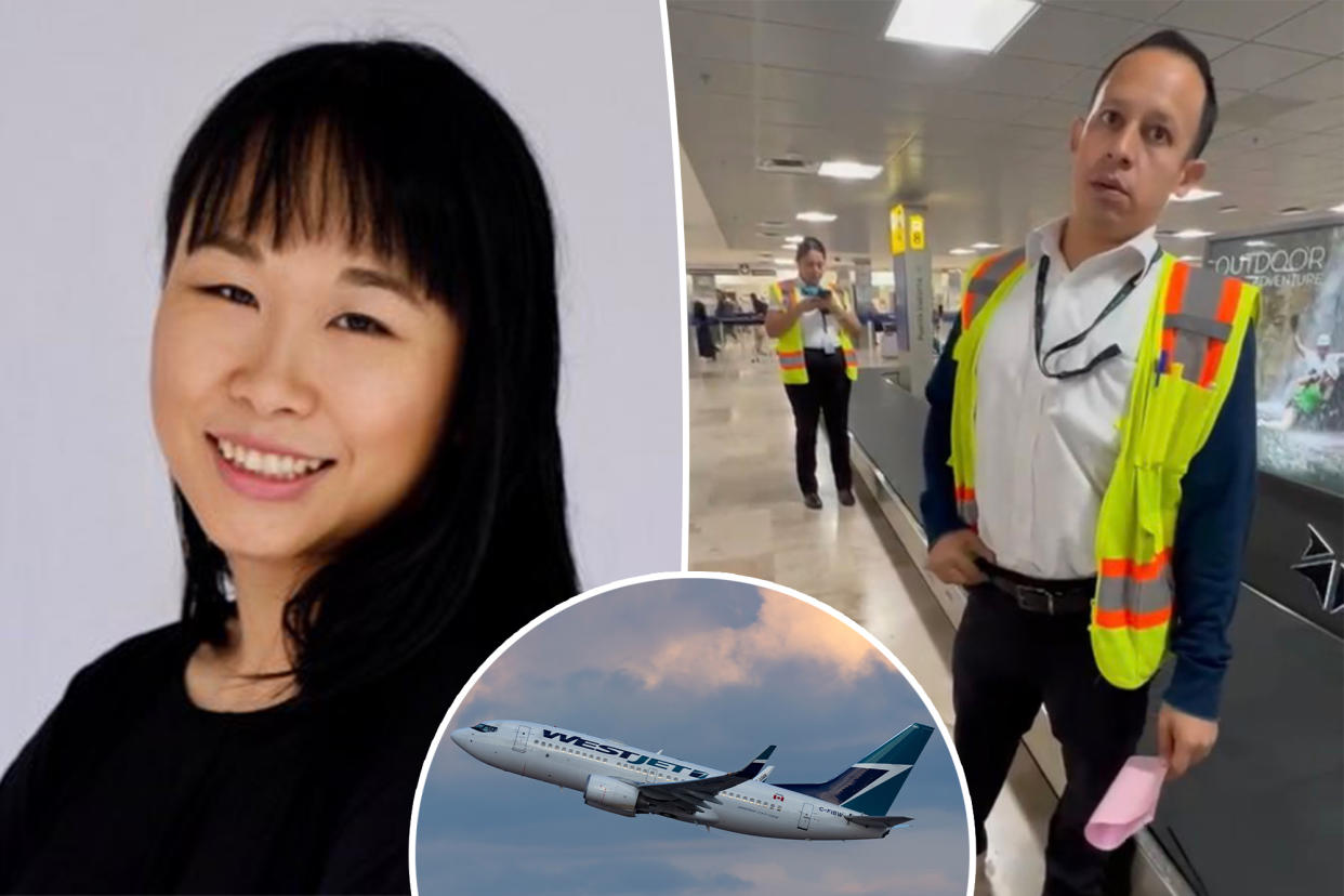 A traumatized traveler is railing against Canadian carrier WestJet after she was booted from one of their flights for excessive bathroom use before takeoff.