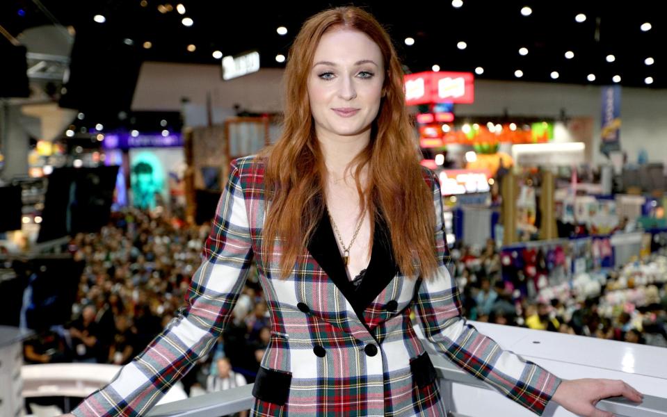 Sophie Turner appearing at Comic Con in July - FilmMagic