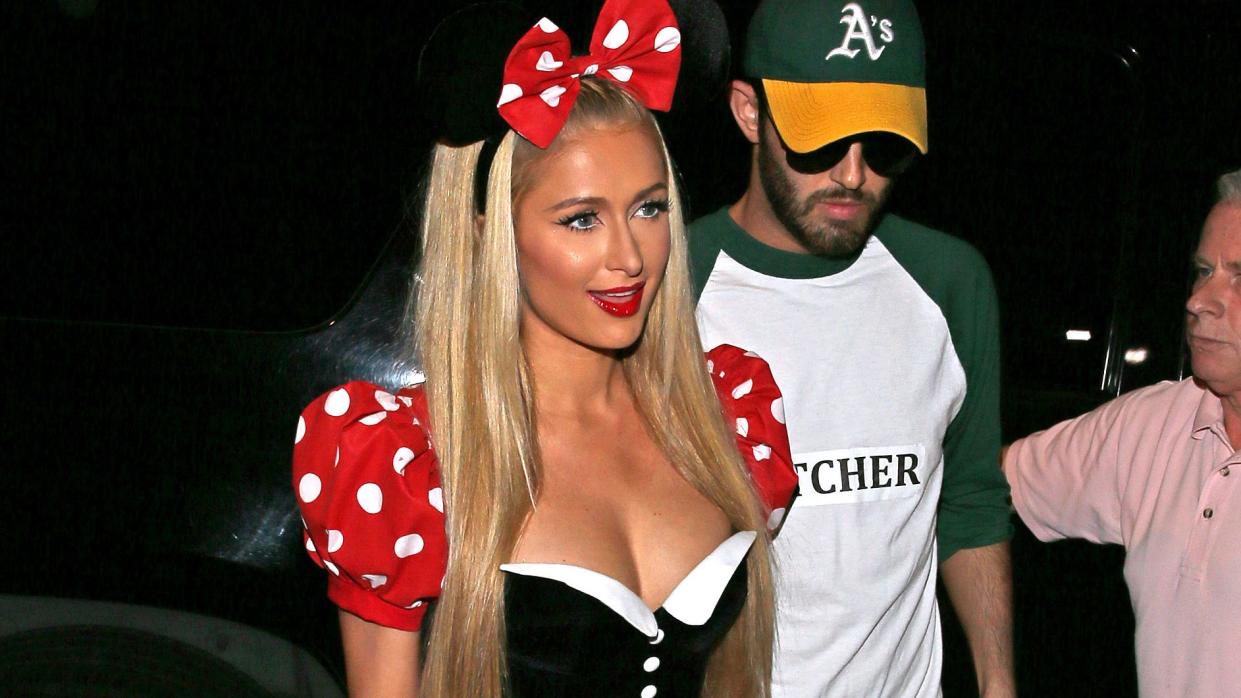 paris hilton minnie mouse