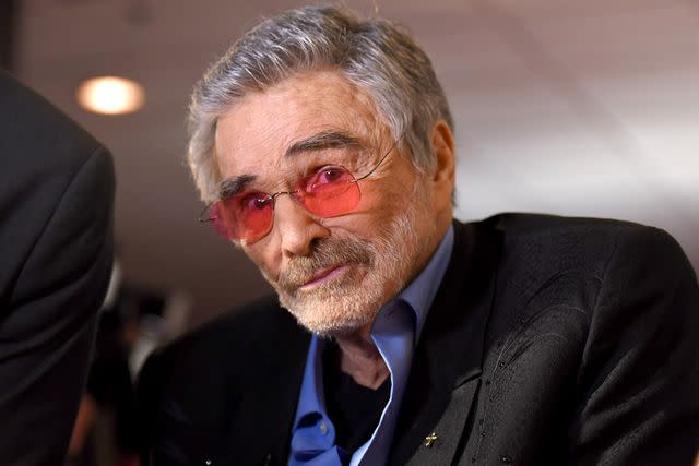 <p>Noam Galai/Getty Images</p> Burt Reynolds in 2017, a year before his death from heart failure in 2018