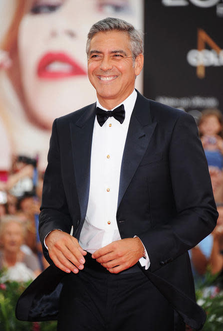 George Clooney at 'The Ides of March' Venice Film Festival premiere