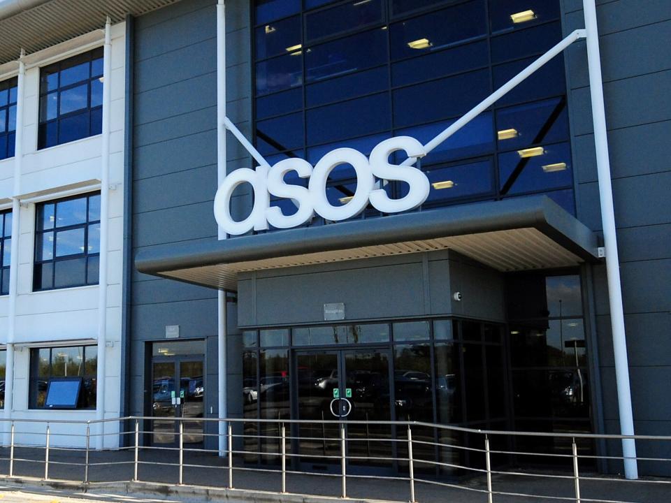 Asos distribution centre in South YorkshirePA