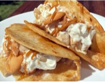 Frozen Banana Pudding Tacos
Chick-N-Que