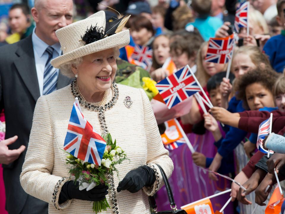 The Queen during her Diamond Jubilee tour