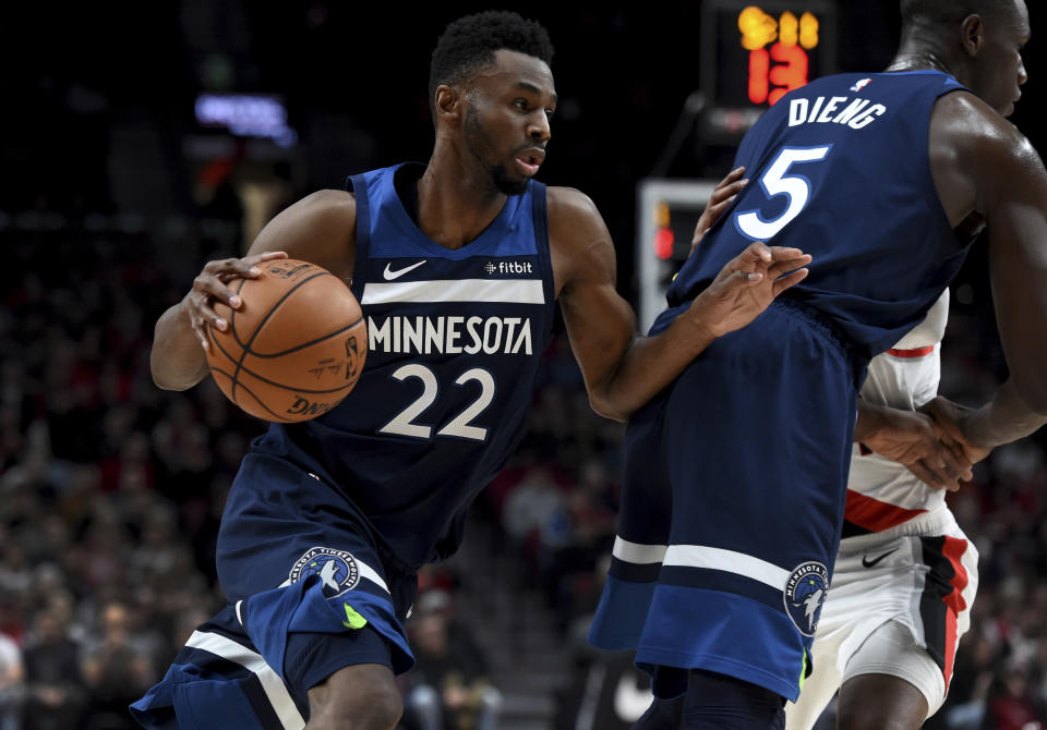 Andrew Wiggins。（AP Photo/Steve Dykes）