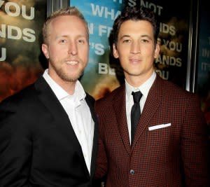 Brendan McDonough (L) and Miles Teller.