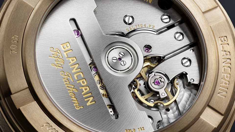 Blancpain Fifty Fathoms 70th Anniversary Act III Caseback