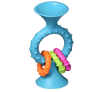<p><strong>Fat Brain Toys</strong></p><p>amazon.com</p><p><strong>$9.95</strong></p><p>This silly-looking suction cup makes a fun rattling noise thanks to the rings and <strong>features different textures for a great sensory experience.</strong> It can also be used in or outside the tub. <em>Ages 6 months+</em></p>