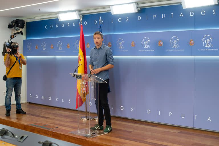 El líder de Más País, Íñigo Errejón. (Gustavo Valiente - Europa Press)