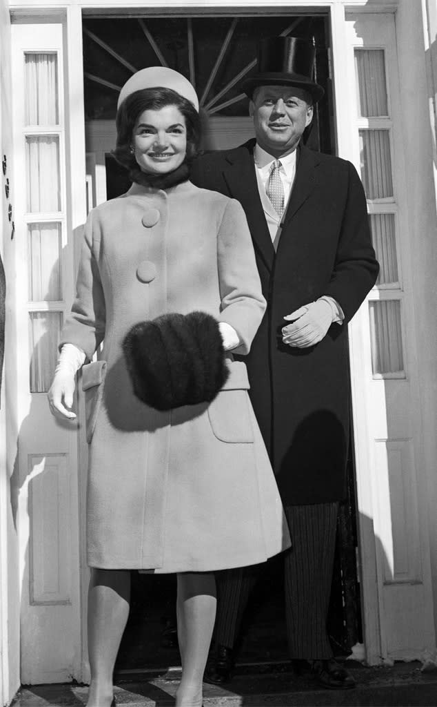 John F. Kennedy, Jaqueline Kennedy, Presidential Inauguration fashion