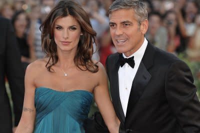 George and Elisabetta in happier times. 