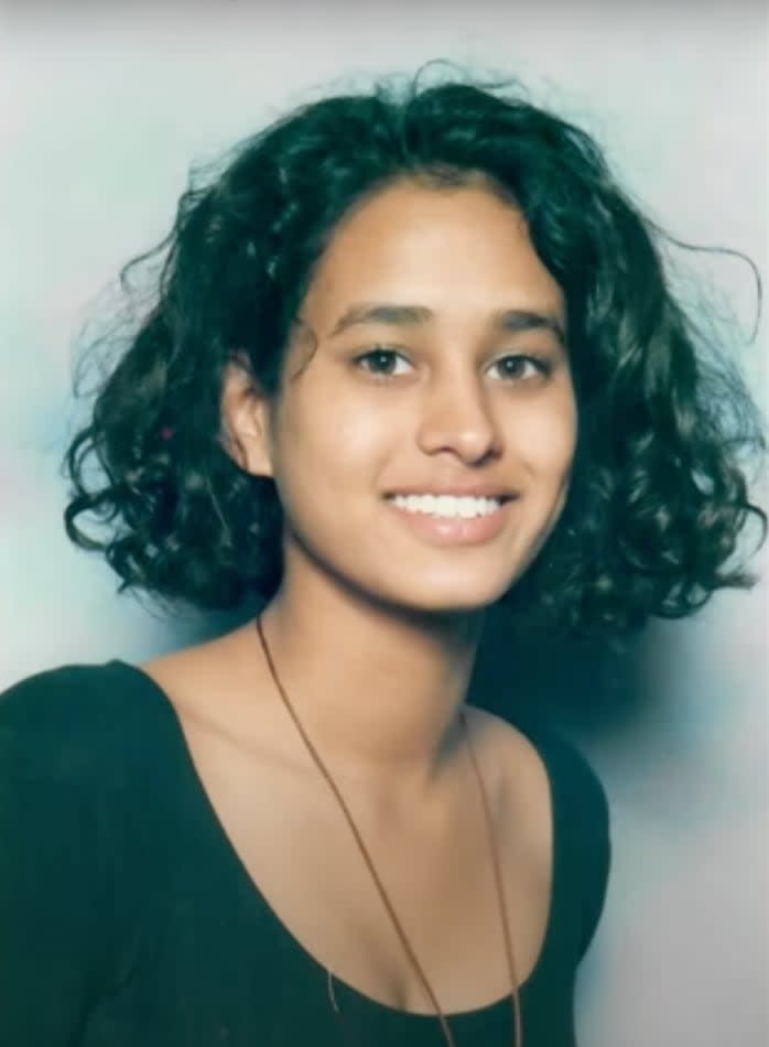 Naga Munchetty as a teenager 