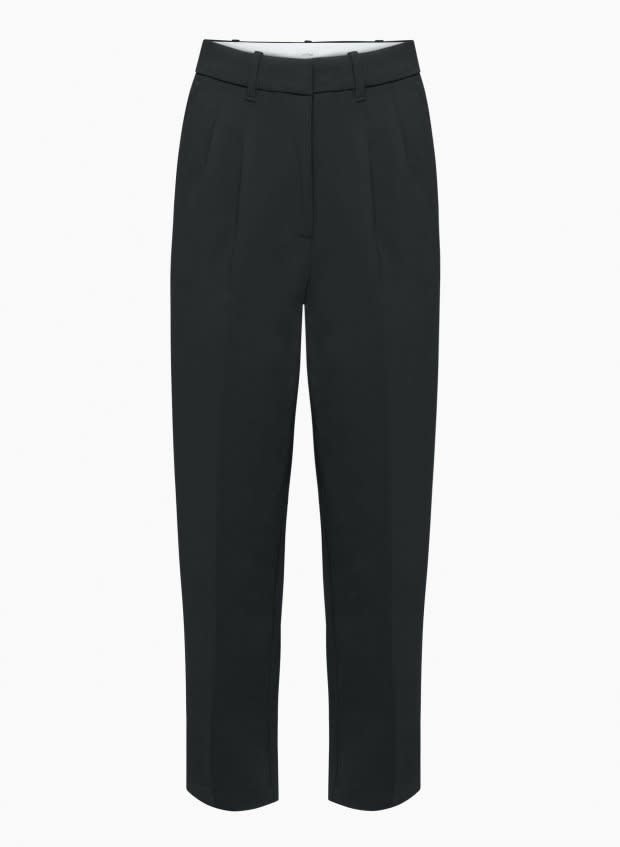 <p>Wilfred Carrot Pant, $148,<a href="https://www.aritzia.com/us/en/product/carrot-pant/80014.html?dwvar_80014_color=1274#fs" rel="nofollow noopener" target="_blank" data-ylk="slk:available here;elm:context_link;itc:0;sec:content-canvas" class="link "> available here</a> (sizes 00-16)</p>