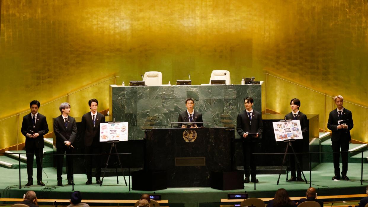 BTS takes over UNGA