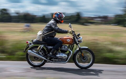 PHOTO:JEFF GILBERT 06th August 2019 Royal Enfield Inteceptor Motorcycle. Commission May0090930 Assigned. Weekend Motoring - Credit: Jeff Gilbert