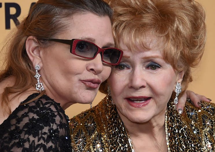 Debbie Reynolds died just a day after her daughter Carrie Fisher [Photo: Getty]