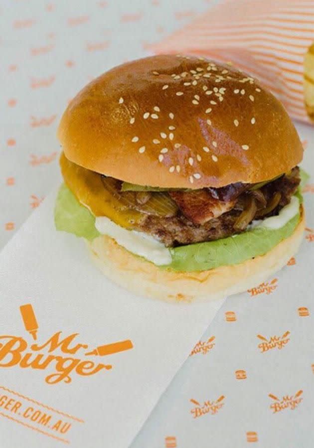 Change your surname to Burger before July 31. Photo: Instagram