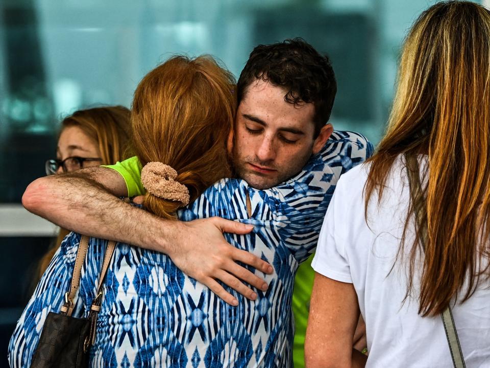 Survivors and family members of Surfside collapse