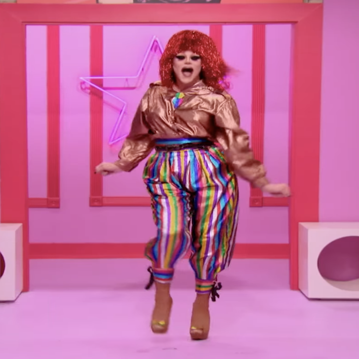 Thorgy Thor enters the Werk Room