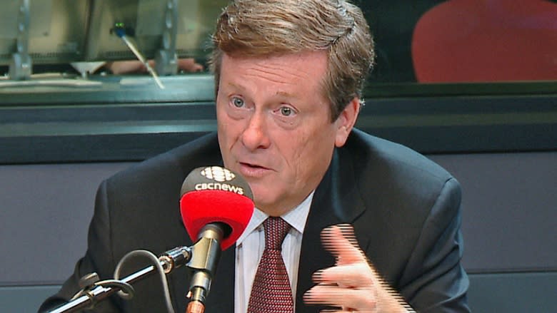 Mayor John Tory congratulates Trudeau on &#39;impressive&#39; victory