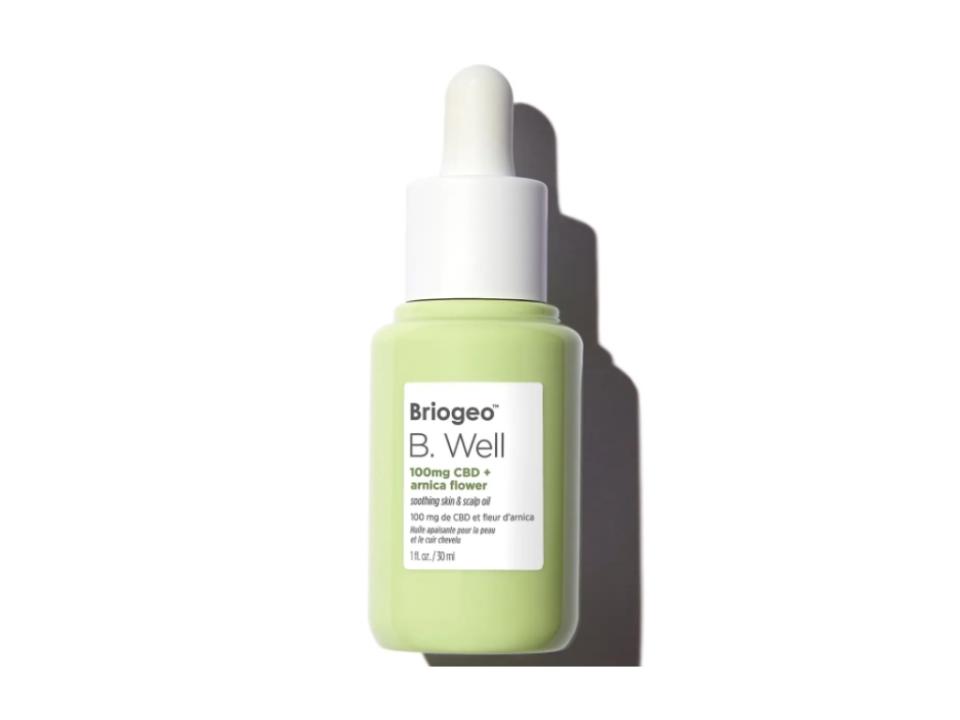 briogeo b well scalp oil cbd hair products