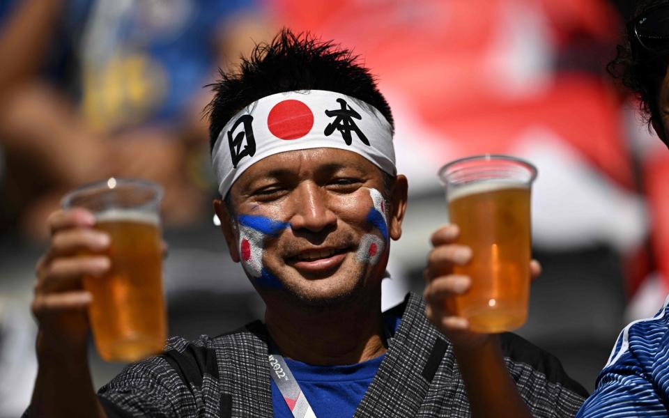 Japan fan Qatar world cup - Philip Fong /AFP