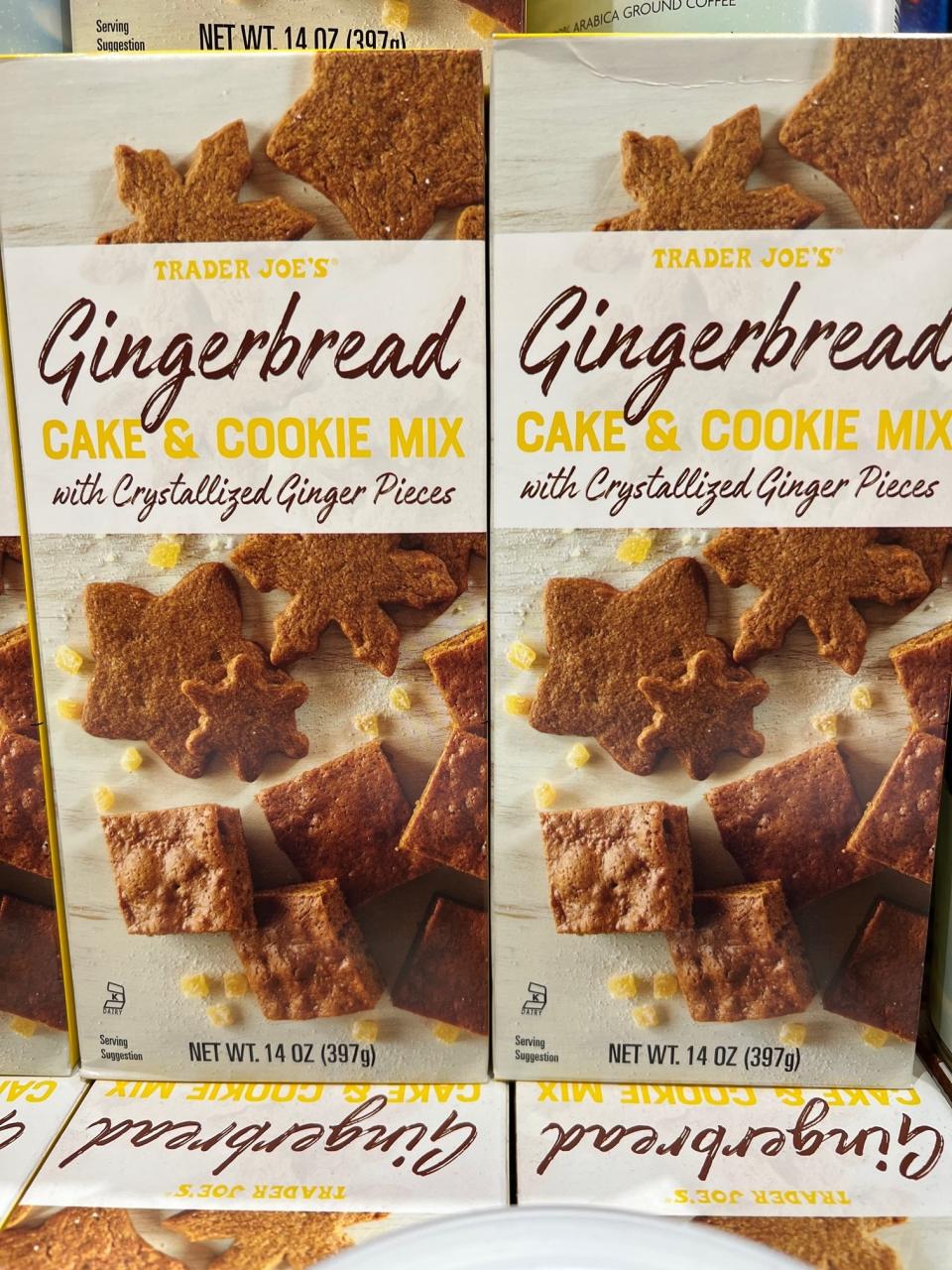 Gingerbread Cake & Cookie Mix With Crystallized Ginger Pieces