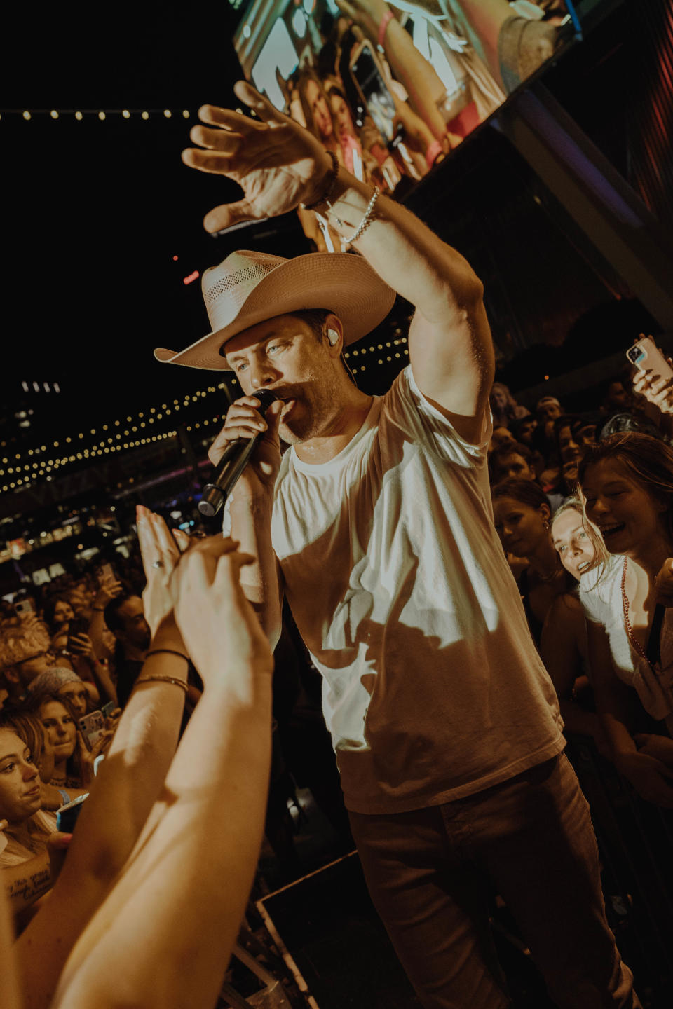 Dustin Lynch headlines the UScellular Connection Stage at Summerfest on Friday, June 24, 2022.