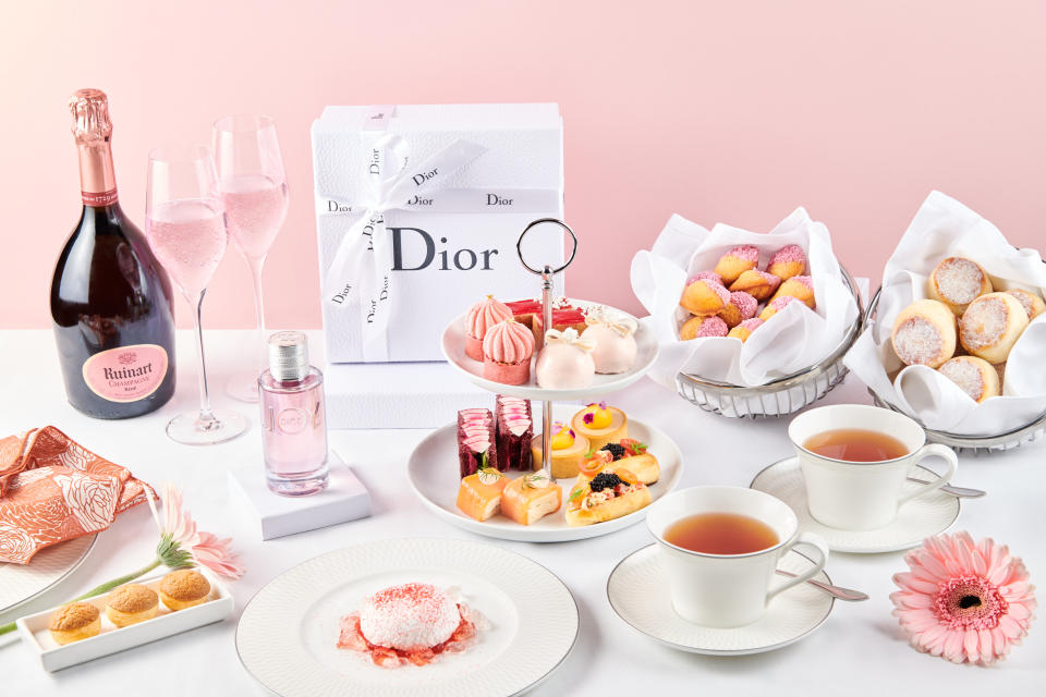 Ruinart and Dior Parfums present An Afternoon Tea for the Senses. (PHOTO: Dior)