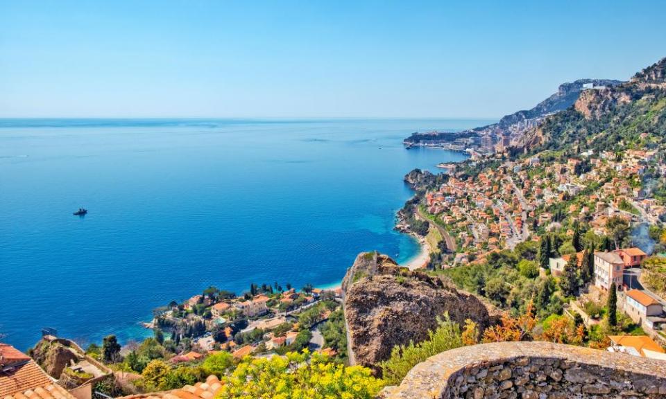 The view from Roquebrune-Cap-Martin.