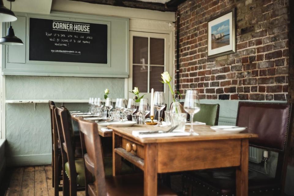 <p>Local hero Matt Sworder returned home to Minster after training with the likes of Gordon Ramsay in London and opened his intimate restaurant with rooms that's been a hit ever since.</p><p>The foodie-friendly country bolthole has just two country-chic rooms for gourmet-focused guests. Expect British classics with a twist, executed to perfection. There's also some innovative choices for vegetarians, including roasted squash, tomato & Ashmore cheese tart, with triple cooked chips. And we're obsessed with the idea of a dessert sharing board - homemade tart, lemon posset, chocolate brownie, and honeycomb ice cream for two.<br></p><p>If you take a break from eating, you can wander around the charming village of Minster, take a stroll along the beach, or take in some art and culture in Margate, just a 15-minute drive away.</p><p><a href="https://www.goodhousekeepingholidays.com/offers/kent-minster-corner-house-hotel" rel="nofollow noopener" target="_blank" data-ylk="slk:Read our review of The Corner House.;elm:context_link;itc:0;sec:content-canvas" class="link ">Read our review of The Corner House.</a></p><p><a class="link " href="https://go.redirectingat.com?id=127X1599956&url=https%3A%2F%2Fwww.booking.com%2Fhotel%2Fgb%2Fthe-corner-house-ramsgate.en-gb.html%3Faid%3D1922306%26label%3Drestaurants-with-rooms&sref=https%3A%2F%2Fwww.redonline.co.uk%2Ftravel%2Finspiration%2Fg35725040%2Frestaurants-with-room1%2F" rel="nofollow noopener" target="_blank" data-ylk="slk:CHECK AVAILABILITY;elm:context_link;itc:0;sec:content-canvas">CHECK AVAILABILITY</a></p>