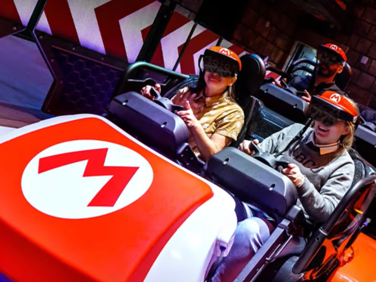 The Mario Kart ride has soft-launched at Universal Studios (Universal Studios)