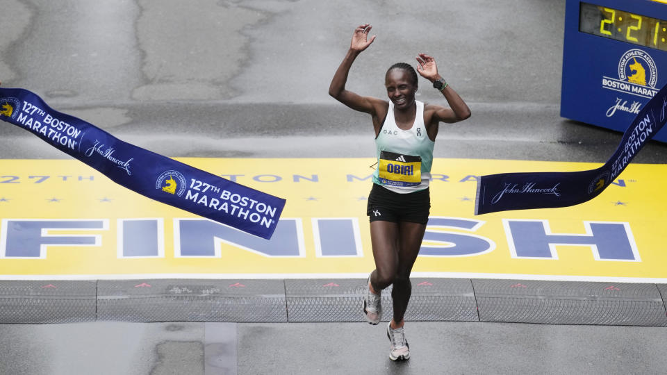 Women's Olympic marathon in Paris records a 1st by running last instead