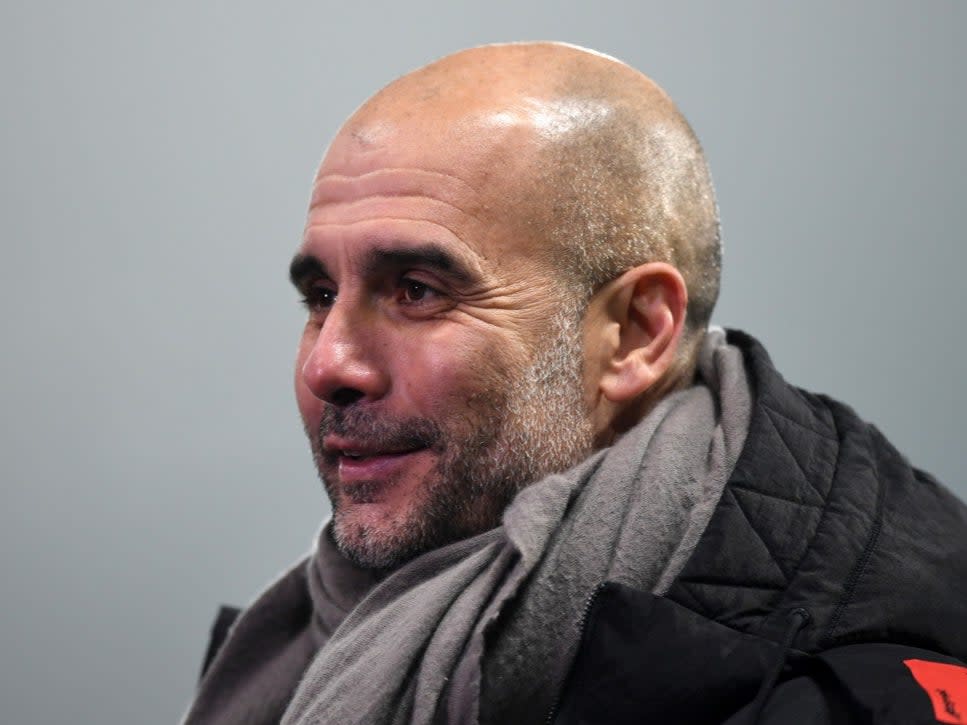 Pep Guardiola, entrenador del Manchester City (Manchester City FC via Getty Ima)