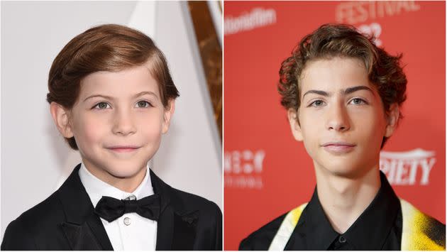 Tremblay at age 9 (left) and at age 16. (Photo: via Getty Images)