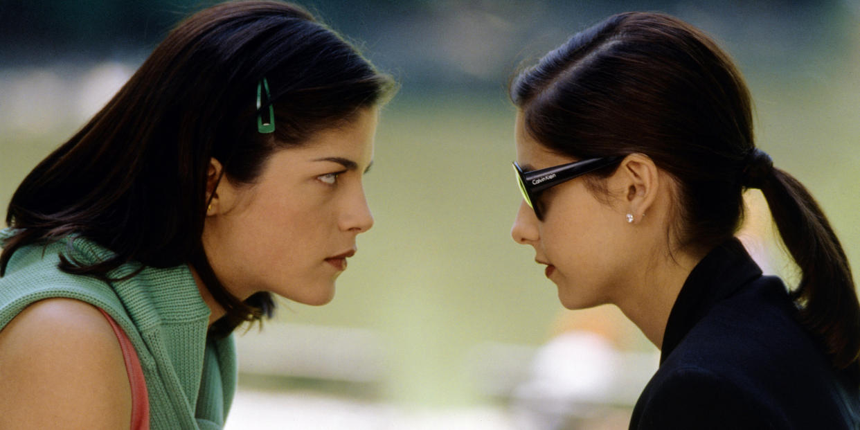 Selma Blair, Sarah Michelle Gellar in Cruel Intentions,  1999 (Columbia Pictures / Courtesy Everett Collection)